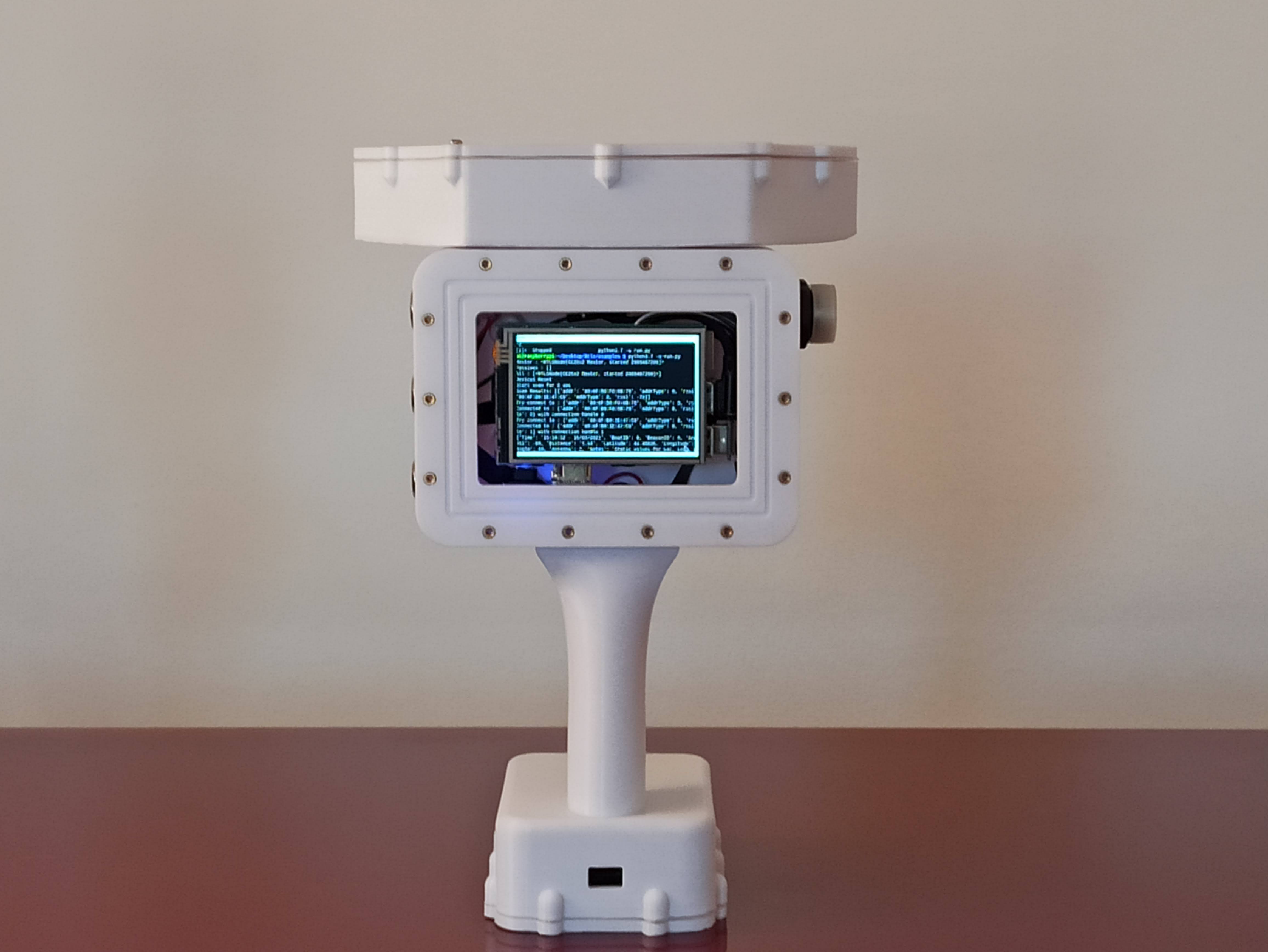 MyW.AI / Scooner — Experimental Bluetooth AoA Device for Survivor Recovery